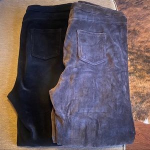 2 pairs of stretchy pants, Size XL